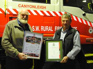 Ron Stahl\'s life membership Ron Stahl - Life Member